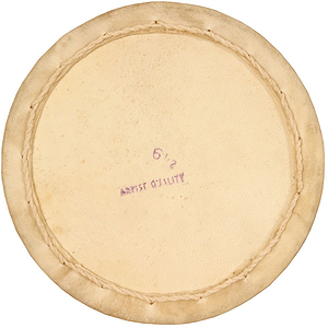 Dholak Goatskin Unloaded Head, 6.5"
