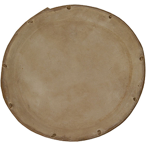 Dholak Goatskin Unloaded Head, 7"