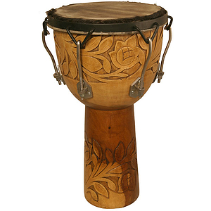 Djembe, 12"x22", Rosewood, Bolt Tuned