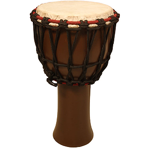 Djembe, Small, 9", Mango, Dark