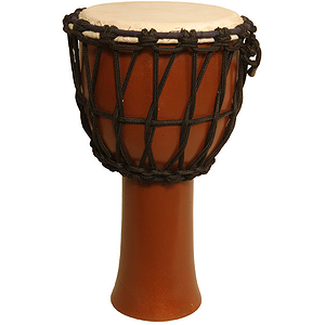 Djembe, Small, 9", Mango, Terra Cotta