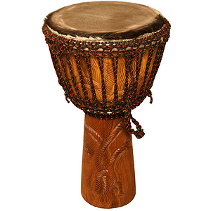 Djembe, 12"x22", Vine