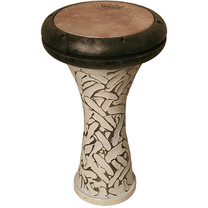 Remo Doumbek, Ergo-Soloist, 8", White