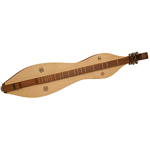 Mountain Dulcimer, 4 String, Knotwork