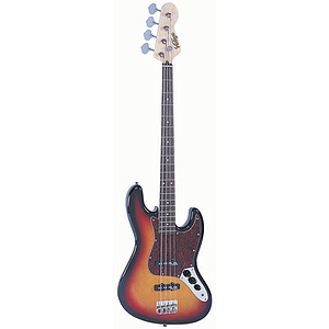 Vintage Guitars EJM96 Bass Guitar - Sunburst