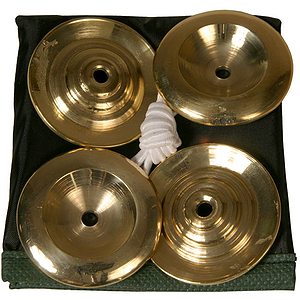 Finger Cymbals, Polished, 4.5cm