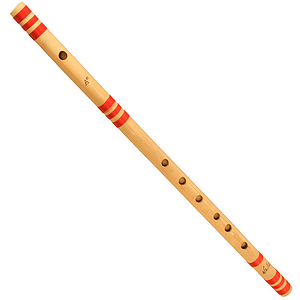 Bansuri, Deluxe Flute in A#/Bb 22"