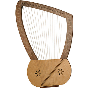 Lyre Harp, 16 String