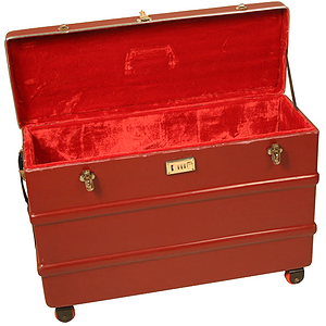 Harmonium Fiberglass Case with Wheels