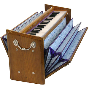 Harmonium, Double Reed, Flat Type