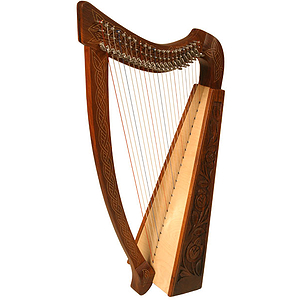 Heather Harp TM, 22 Strings