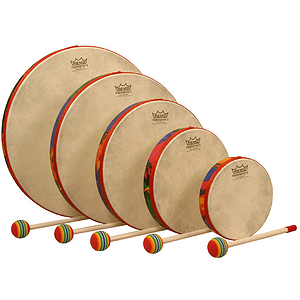 Remo Hand Drum Set of 5, Rain Forest