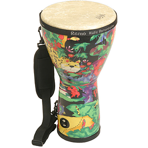 Remo Djembe, 8" X 15", Rain Forest