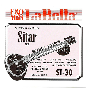 La Bella Sitar String Set