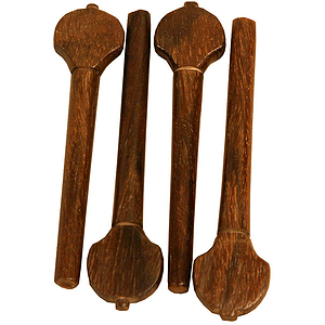 Lute Peg Set, 4 Pc., Rosewod