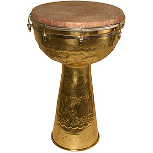 Brass Doumbek, 12"x20", Skyndeep