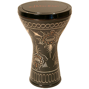 Copper Doumbek, 10", Dark, Synthetic