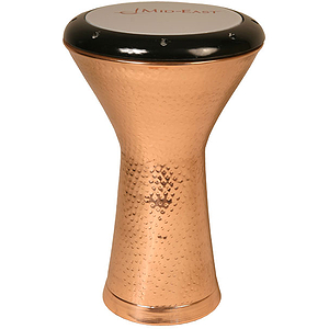Copper Hammered Doumbek, Synthetic Head