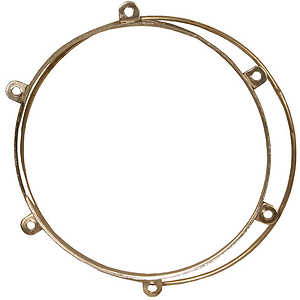 Metal Doumbek Tuning Rings, For 8" Drum
