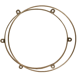 Metal Doumbek Tuning Rings, For 10" Drum