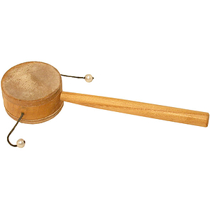 Monkey Drum with Handle, 2 1/2"