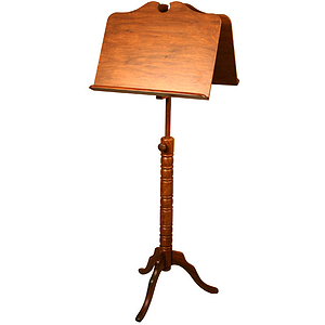 Music Stand, Boston, Double Tray