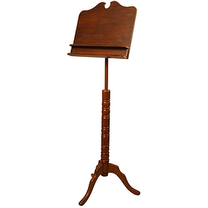 Music Stand, Boston, Double Shelf