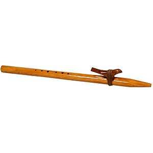 Native American Style Flute, Cocus Wood