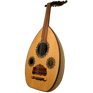 Oud, Egyptian Mosaic with Hard Case
