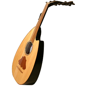 Oud, Egyptian, Black with Soft Case
