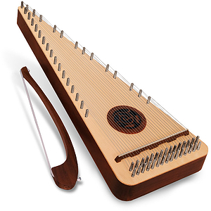 Psaltery, Alto, Left-Handed