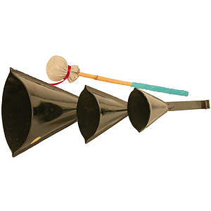 Agogo Steel with Leather Beater