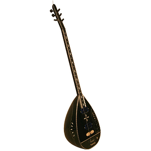 Baglama Saz, Elec, Pro, Dark W Lines