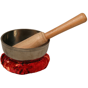 Singing Bowl, Black, 4 1/2"