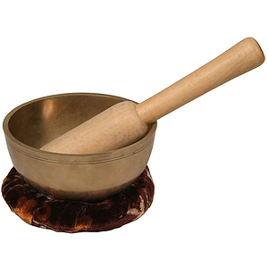Singing Bowl, Bronze, 4 1/2"