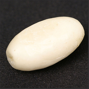 Egg Bead, Bone, 2 Pack