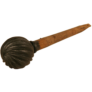 Sitar Main Tuning Peg, Spiral, Black