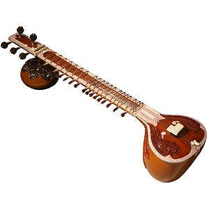 Sitar, Ultra Pro, Decorated, G Rosul