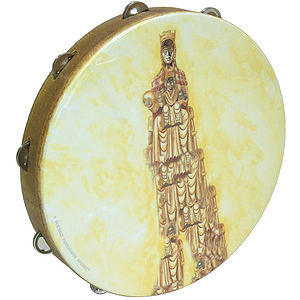 Remo Tambourine, 16", Madonna Graphic 