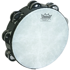 Remo Tambourine, Pretuned 8" X 2 Rows