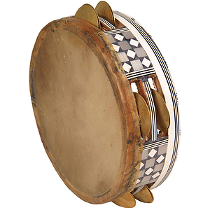 Egyptian Tambourine, 6 1/4"