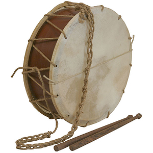 EMS Tabor Drum, 12", With Sticks
