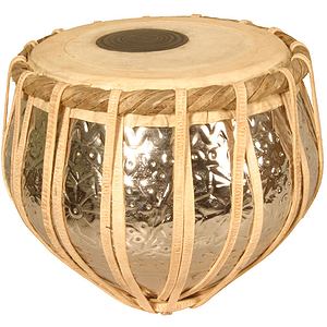 Tabla, Nickeled Embossed, Bayan Only