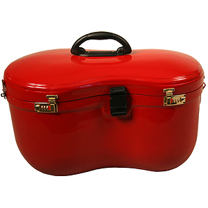 Tabla Locking Carrying Case, Red