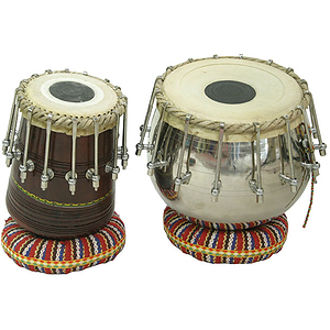 Tabla Set, 16 Bolt Tuning, Brass Bayan