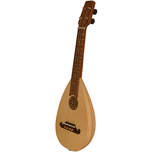 Baroq-ulele T, Concert, Lacewood, Tuners