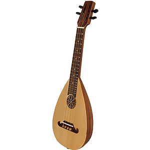 Baroq-ulele T, Concert, Rosewood, Pegs
