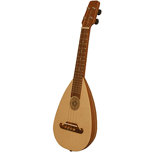 Baroq-ulele T, Soprano, Rosewood, Tuners
