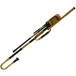 Uilleann 3 Drone Set W Valve, Blackwood