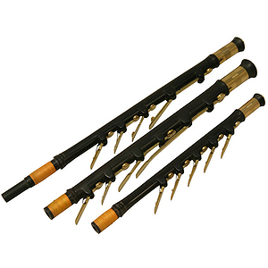 Uilleann 3 Regulator Set, Blackwood